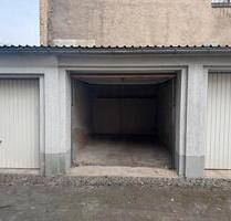 Garage im Hinterhof der Promenadenstraße 36 in Chemnitz