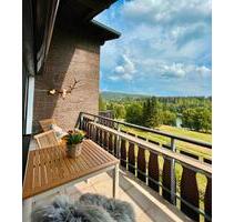 Ferienwohnung im Harz mit Blick auf Berg, Wald und See - Goslar OS Hahnenklee-Bockswiese