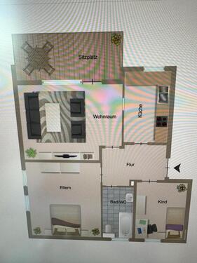 Foto - Etagenwohnung in Ransbach-Baumbach zur Miete