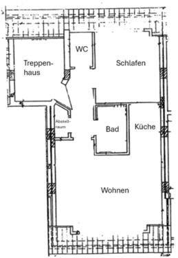 Foto - 2 Zimmer Etagenwohnung in Nordenham