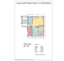 Schöne modernisierte Altbauwohnung in zentraler ruhiger Lage - Delitzsch