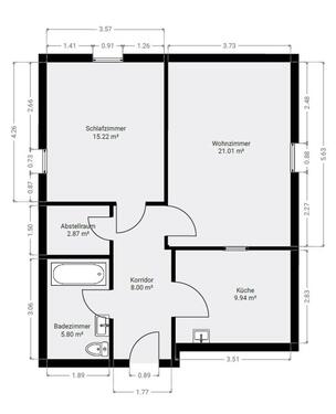 Foto - 2 Zimmer Dachgeschoßwohnung in Herford