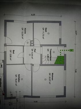 Foto - 3 Zimmer Erdgeschoßwohnung zur Miete in Achim