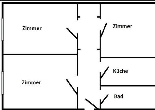 Foto - 3 Zimmer Wohnung nähe florapromenade