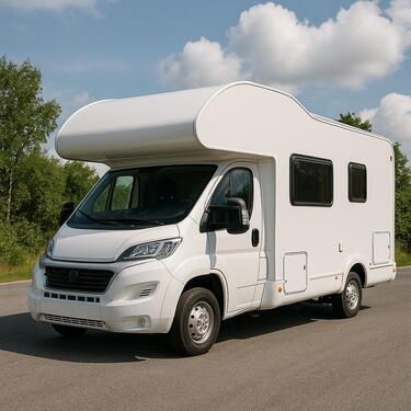 Foto - Stellplatz Wohnwagen Wohnmobil überdacht abgeschlossen
