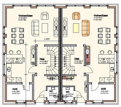 Foto - 5 Zimmer Doppelhaushälfte in Sassenberg