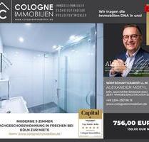 NEU SANIERTE MODERNE 3-ZIMMERWOHNUNG MIT KLIMA UND KÜCHE IN FRECHEN-BACHEM BEI KÖLN