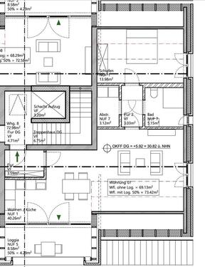 Foto - 2 Zimmer Dachgeschoßwohnung zur Miete in Nordhorn