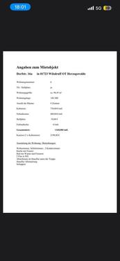 Foto - 4- Raumwohnung in Herzogswalde zu vermieten