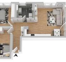 Moderne, neuwertige 3-Zimmer-Wohnung in Untergriesbach zu vermieten!