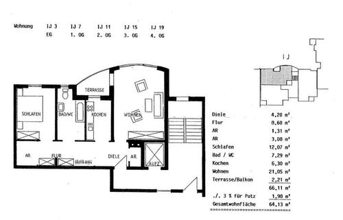 Foto - 2.5 Zimmer Etagenwohnung in Roth
