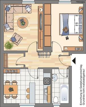 Foto - Etagenwohnung in Marl