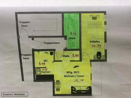 Foto - Etagenwohnung in Aalen zur Miete