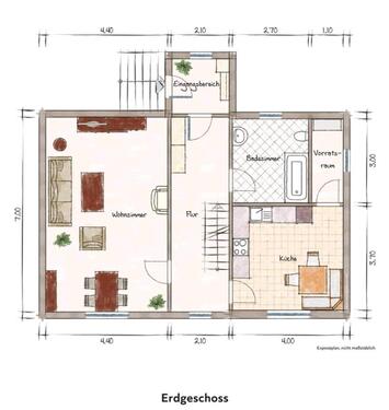 Foto - 5 Zimmer Doppelhaushälfte zum Kaufen in Ahlsdorf