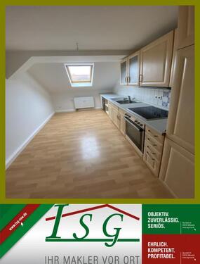 Foto - Wohnung im DG mit EBK - Nähe Bahnhof - KFZ-Stellplatz möglich! AB SOFORT