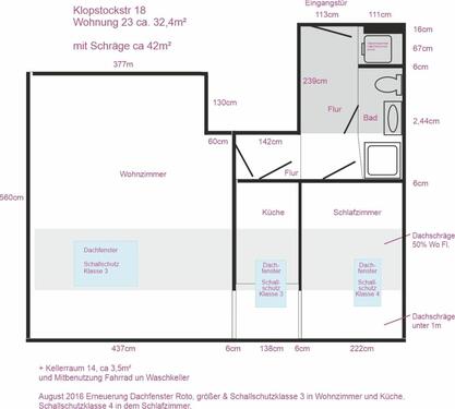 Foto - Kleines Apartment 32m² Raunheim Dachgeschoss