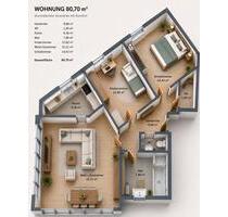 Provisionsfrei von privat 3-Zimmer Eigentumswohnung m. Tiefgarage - Arnstein
