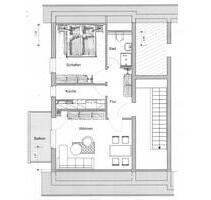 Usseln Mietwohnung DG 2 Zi,Kü,Bad,Balkon - Willingen (Upland)