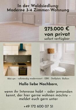 Foto - Gemütliche Wohnung in Grossauheim zu verkaufen