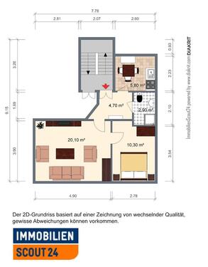 Foto - 2 Zimmer Etagenwohnung in Döbeln