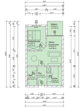 Foto - 2 Zimmer Etagenwohnung zur Miete in Leipzig