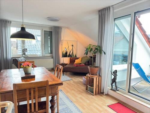 Foto - Gemütliche Wohnung mit zusätzlichem Raum unter dem Dach