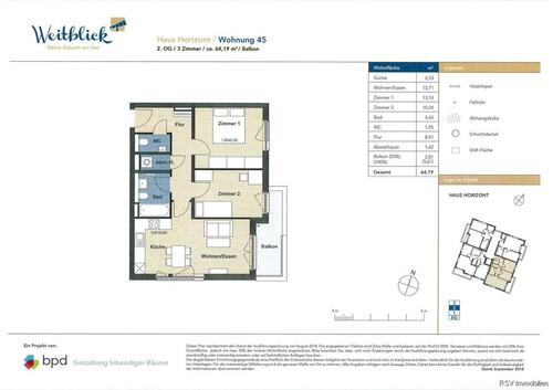 Foto - 3 Zimmer Etagenwohnung zur Miete in Schwerin