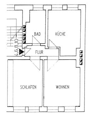 Foto - Große 2 Raum Wohnung mit EBK (67 m2) in MD-Neue Neustadt