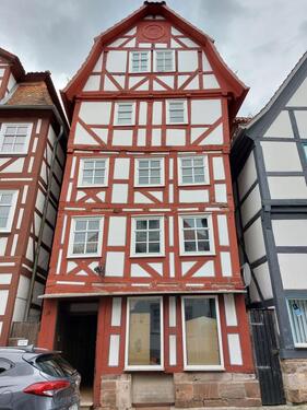 Foto - Wohnhaus mit Scheune Innenstadt Melsungen