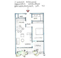 2 Zimmer Mietwohnung in Mannheim, Auf der Vogelstang