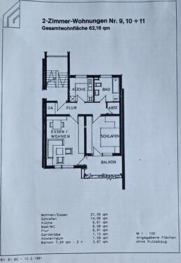 Foto - 2,5 Zimmer Wohnung mit Balkon in Bad Schussenried