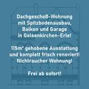 Foto - Über den Dächern von Erle - 890,00 EUR Kaltmiete,