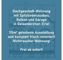 Über den Dächern von Erle - 890,00 EUR Kaltmiete, in Gelsenkirchen (PLZ: 45891) Erle