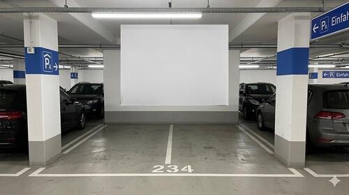 Foto - Parkplatz im Marstallcenter Ludwigsburg Stadtmitte