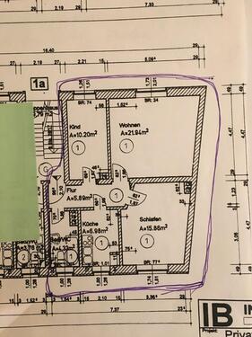 Foto - 3–Raum–Wohnung in Cottbus Nähe Zentrum zu vermieten