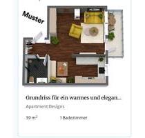 Schöne Wohnung in Zentrumnähe - 480,00&nbsp;EUR Kaltmiete, ca.&nbsp; 39,00&nbsp;m&sup2; in Homburg (PLZ: 66424)