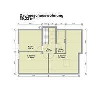 Ich biete eine 2025 modernisierte Dachgeschosswohnung - Siegen Kaan-Marienborn