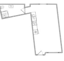 Moderne 1-Zimmer-Wohnung mit neuer Einbauküche in Nieder-Ofleiden - Homberg (Ohm)