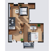 90 m² Wohnung in Offenbach - 385.000,00&nbsp;EUR Kaufpreis, ca.&nbsp; 90,00&nbsp;m&sup2; in Offenbach am Main (PLZ: 63067) Hafen