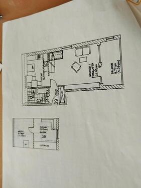 Foto - 2 Zimmer Maisonettenwohnung zur Miete in Bibertal