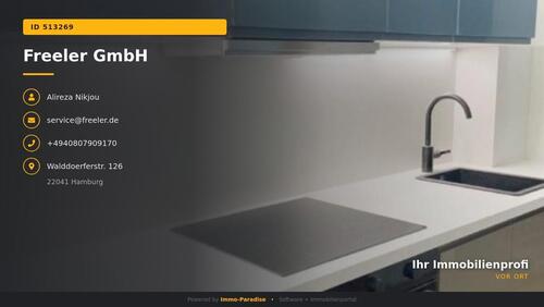 Foto - 2 Zimmer Etagenwohnung zur Miete in Hamburg