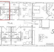 Single Wohnung 1-2 Zimmer Appartement Wohnung mit Einbauküche - Steinbach-Hallenberg
