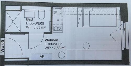 Foto - Studentenapartment als Kapitalanlage neuw., provisionsfr.,