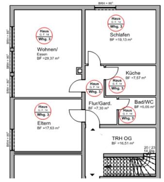 Foto - 3-Zimmer-Wohnung in Kulmbach - 1.100,00 EUR Kaltmiete,