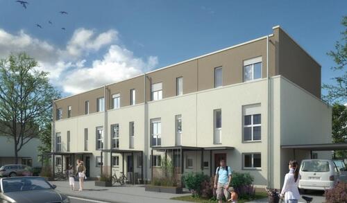 Foto - Neues Reihenmittelhaus in Mannheim Franklin