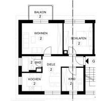 Nagold 3 Zimmer-Wohnung EBK Balkon FBH