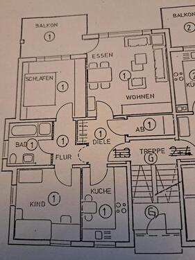 Foto - 3 Zimmer Erdgeschoßwohnung in Breitengüßbach