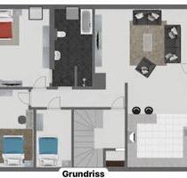 Helle 4-Zimmer-Dachgeschosswohnung mit Balkon im Raum Nümbrecht