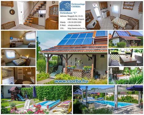 Foto - Ferienhaus mit Pool in Siófok Balaton - Buchungslücke ab 09.08.25