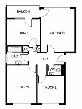 Foto - Etagenwohnung in Bad Säckingen